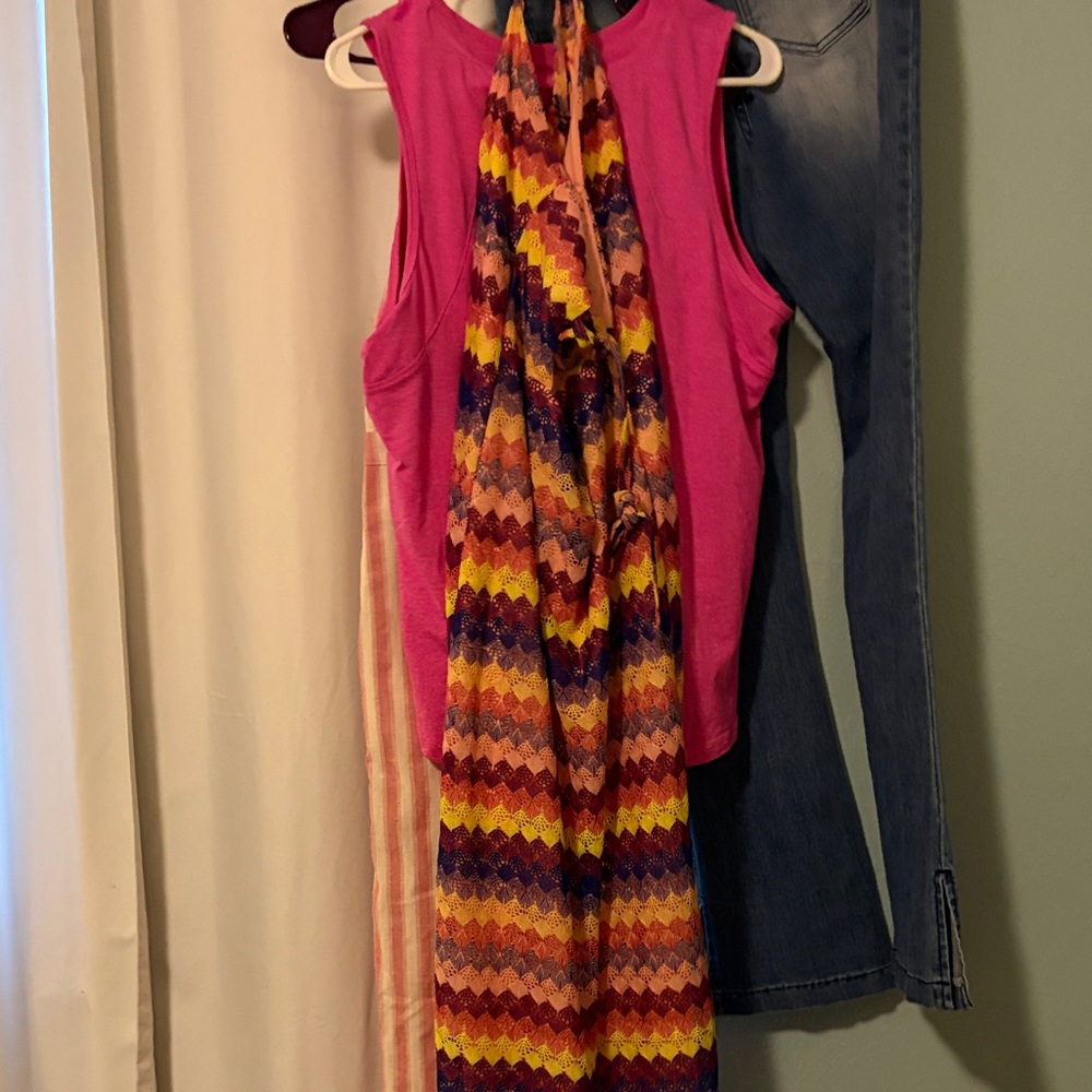 Wild Fable Multicolor Backless Dress - Picture 5 of 9